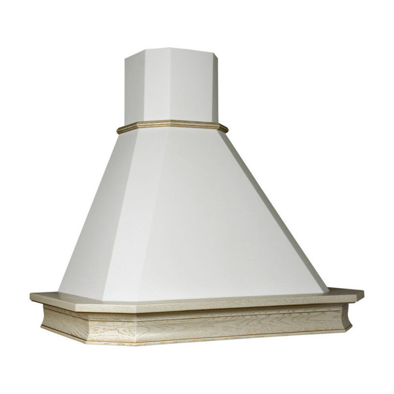 Вытяжка ВАНЕССА 900  мощ.900м3 БУК/БЕЛЫЙ МУАР EMA ITALY