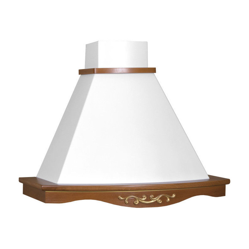 Вытяжка МЕЛИСА 90 мощ 900м3 БУК/БЕЛЫЙ МУАР EMA ITALY