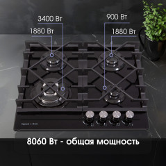 Zigmund & Shtain MN 175.61 B варочная поверхность