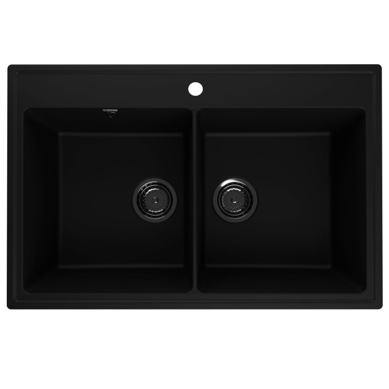 Мойка ULGRAN Quartz Ruma 780-07 уголь