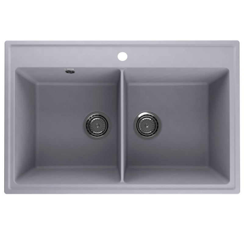 Мойка ULGRAN Quartz Ruma 780-05 бетон