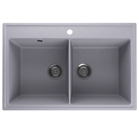 Мойка ULGRAN Quartz Ruma 780-05 бетон