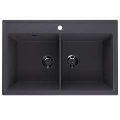 Мойка ULGRAN Quartz Ruma 780-08 космос