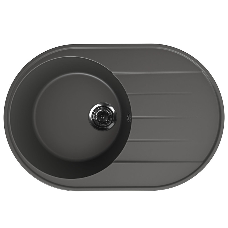 Мойка ULGRAN Quartz Nora 750-09 асфальт