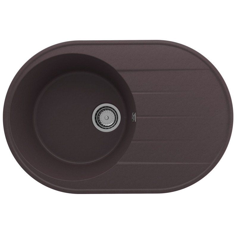 Мойка ULGRAN Quartz Nora 750-06 трюфель