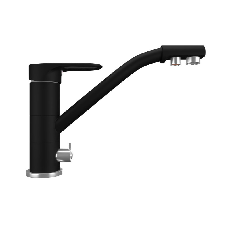 Cмеситель ULGRAN Quartz UQ-010-07 Уголь