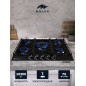 MILLEN MGH 701 BL газовая варочная поверхность