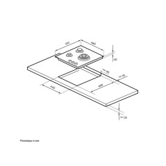 MILLEN MGH 452 IX газовая варочная поверхность
