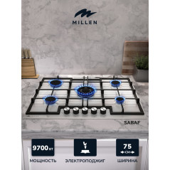 MILLEN MGHD 7501 WH газовая варочная поверхность