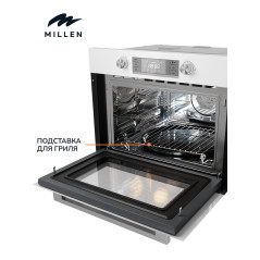 MILLEN MEOM 045 WH духовой шкаф с функциями СВЧ