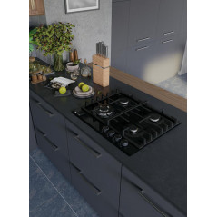 MILLEN MGHG 601 BL газовая варочная поверхность