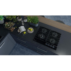 MILLEN MGHG 601 BL газовая варочная поверхность