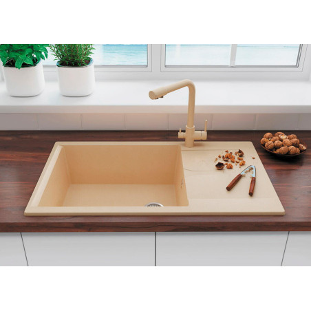 TOLERO GELCOAT Costa-862 мойка, цвет Черный