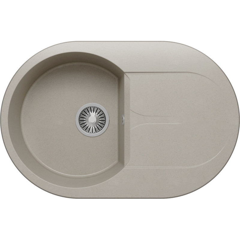 TOLERO GELCOAT Ronda-760 мойка, цвет  Серый