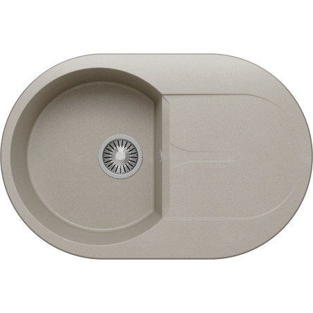 TOLERO GELCOAT Ronda-760 мойка, цвет Серый