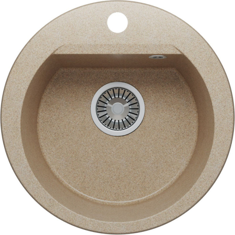 TOLERO GELCOAT Ronda-460 мойка, цвет Песочный