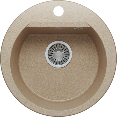 TOLERO GELCOAT Ronda-460 мойка, цвет Песочный