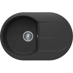 TOLERO GELCOAT Ronda-760 мойка, цвет Черный