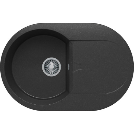 TOLERO GELCOAT Ronda-760 мойка, цвет Черный