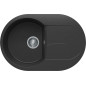 TOLERO GELCOAT Ronda-760 мойка, цвет Черный