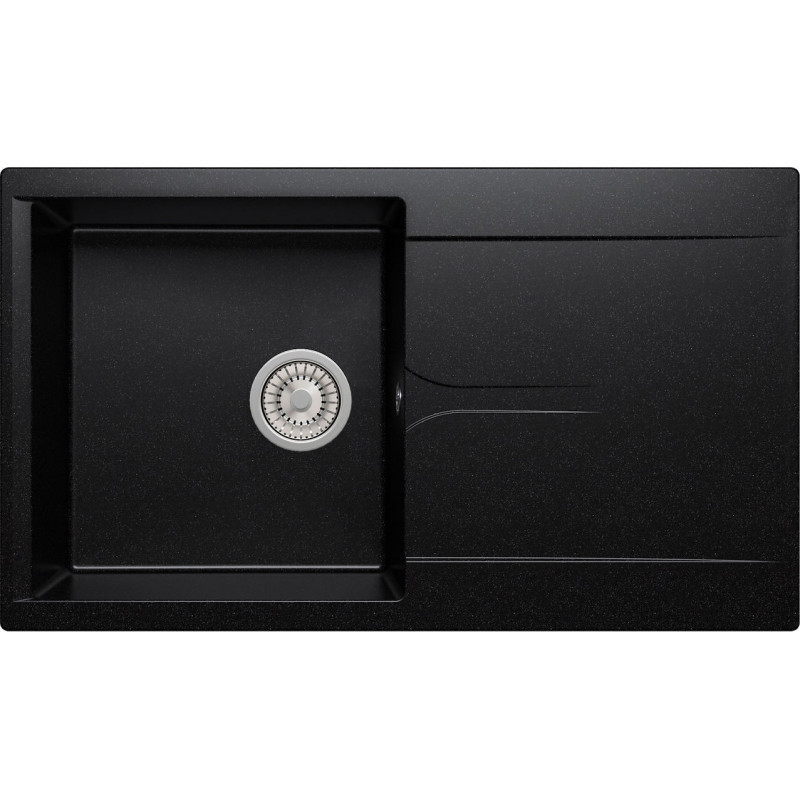 TOLERO GELCOAT Costa-860 мойка, цвет Черный