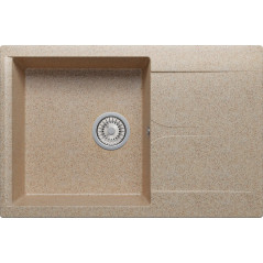 TOLERO GELCOAT Costa-760 мойка, цвет Песочный