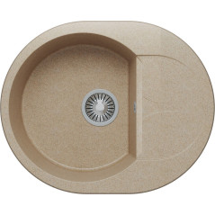 TOLERO GELCOAT Ronda-620 мойка, цвет Песочный