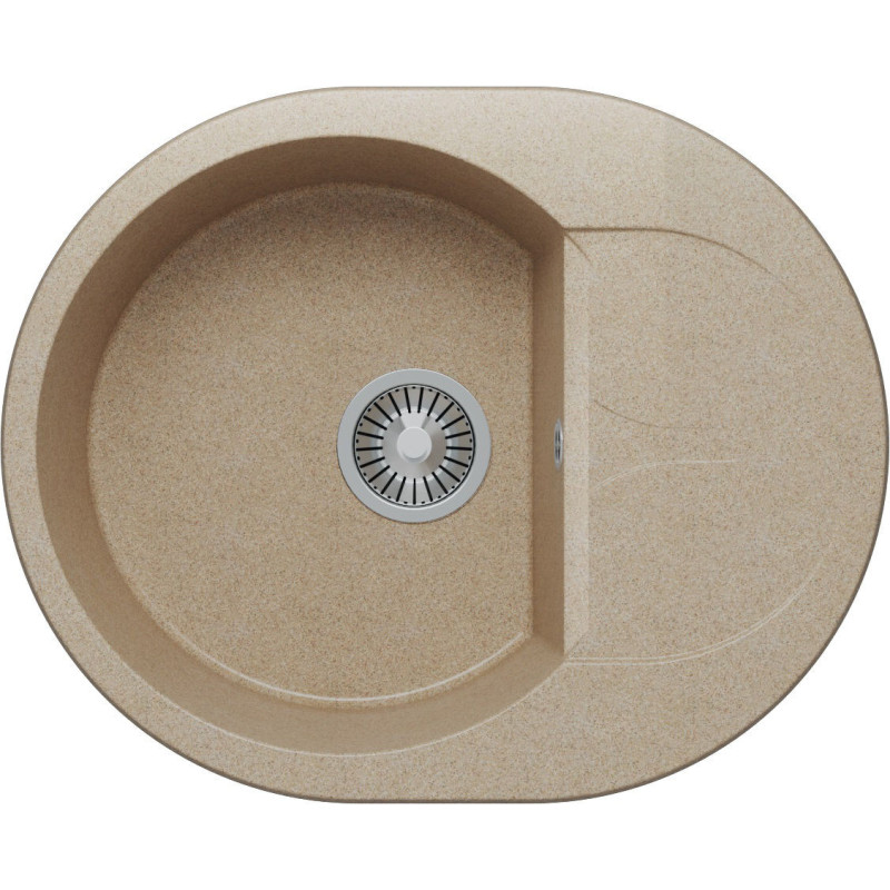 TOLERO GELCOAT Ronda-620 мойка, цвет Песочный