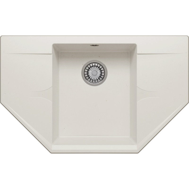 TOLERO GELCOAT Aristo-800 мойка, цвет  Белый Хлопок