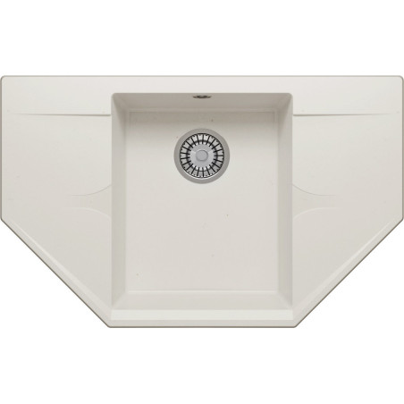 TOLERO GELCOAT Aristo-800 мойка, цвет  Белый Хлопок