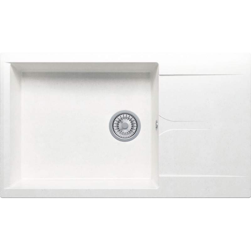 TOLERO GELCOAT Costa-862 мойка, цвет  Белый Хлопок