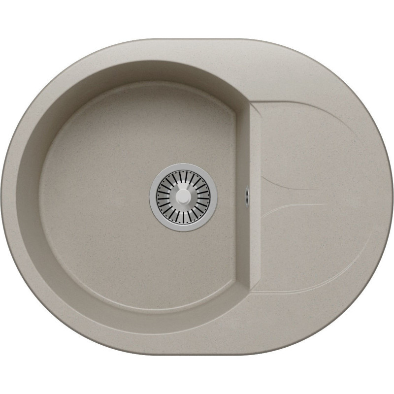 TOLERO GELCOAT Ronda-620 мойка, цвет  Серый
