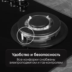 Zigmund & Shtain MN 155.61 B варочная поверхность