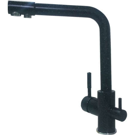 Смеситель Gerdamix DORADO черный (PL-16)