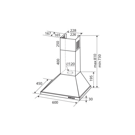 Zigmund & Shtain K 139.6 W Кухонная вытяжка