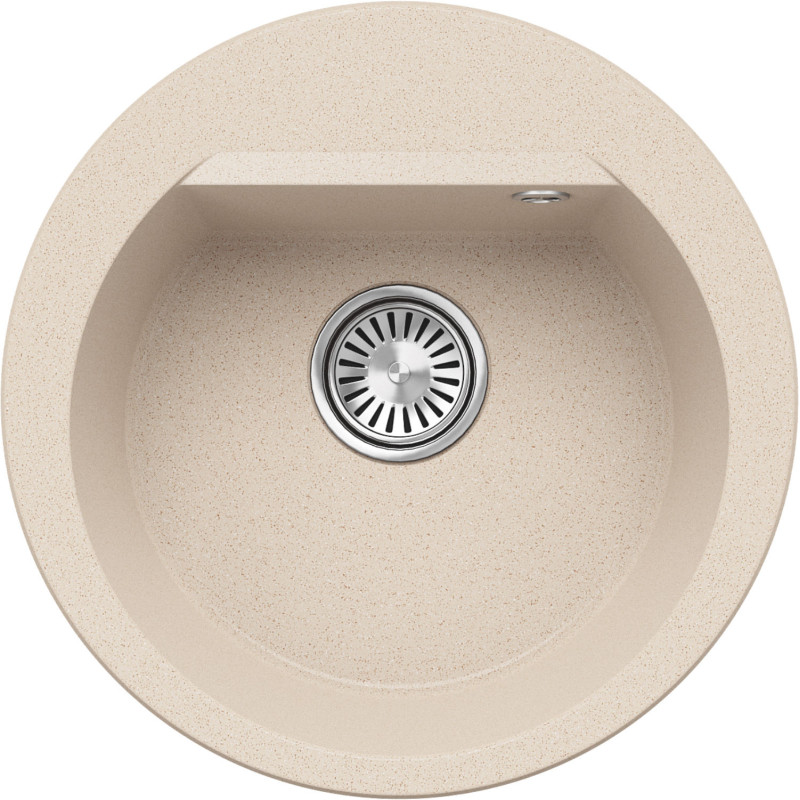TOLERO GELCOAT Ronda-460 мойка, цвет Крем брюле