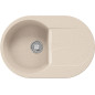 TOLERO GELCOAT Ronda-760 мойка, цвет  Крем брюле