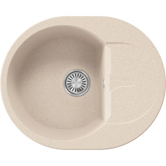 TOLERO GELCOAT Ronda-620 мойка, цвет Крем брюле