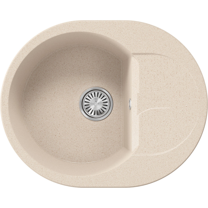 TOLERO GELCOAT Ronda-620 мойка, цвет Крем брюле