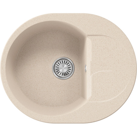 TOLERO GELCOAT Ronda-620 мойка, цвет Крем брюле