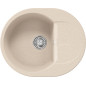 TOLERO GELCOAT Ronda-620 мойка, цвет Крем брюле
