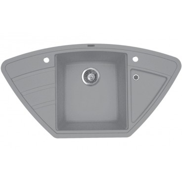 мойка кухонная флорентина липси 980 цвет грей