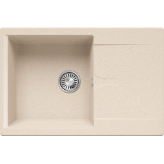 TOLERO GELCOAT Costa-760 мойка, цвет Крем брюле