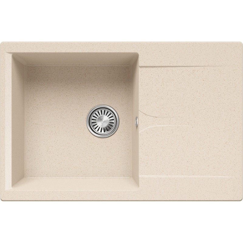 TOLERO GELCOAT Costa-760 мойка, цвет Крем брюле