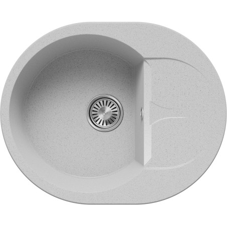 TOLERO GELCOAT Ronda-620 мойка, цвет Светло-серый