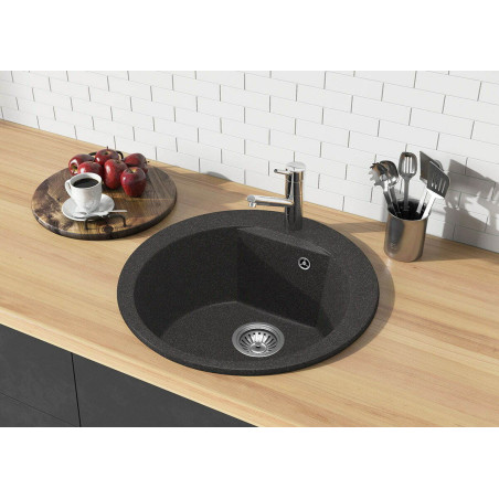 TOLERO GELCOAT Ronda-520 мойка, цвет Крем брюле