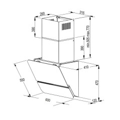 Вытяжка KORTING KHC 69499 GN
