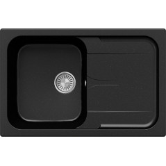 TOLERO GELCOAT ALTO-780 мойка, цвет Черный