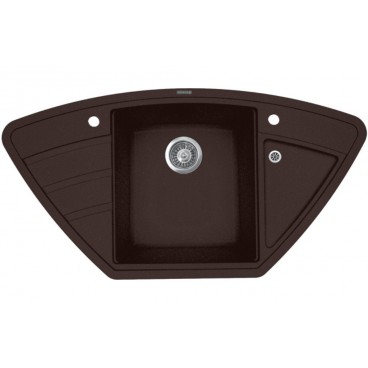 мойка кухонная флорентина липси 980 цвет мокко