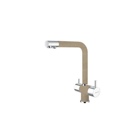 Смеситель Арес ИТ цвет песочный FG, (РОССИЯ)